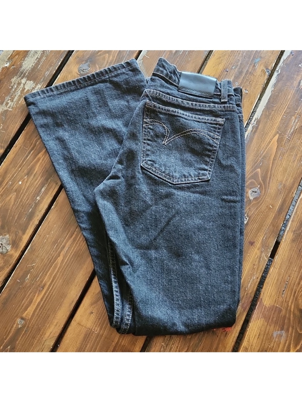 DKNY Black Bootcut Jeans